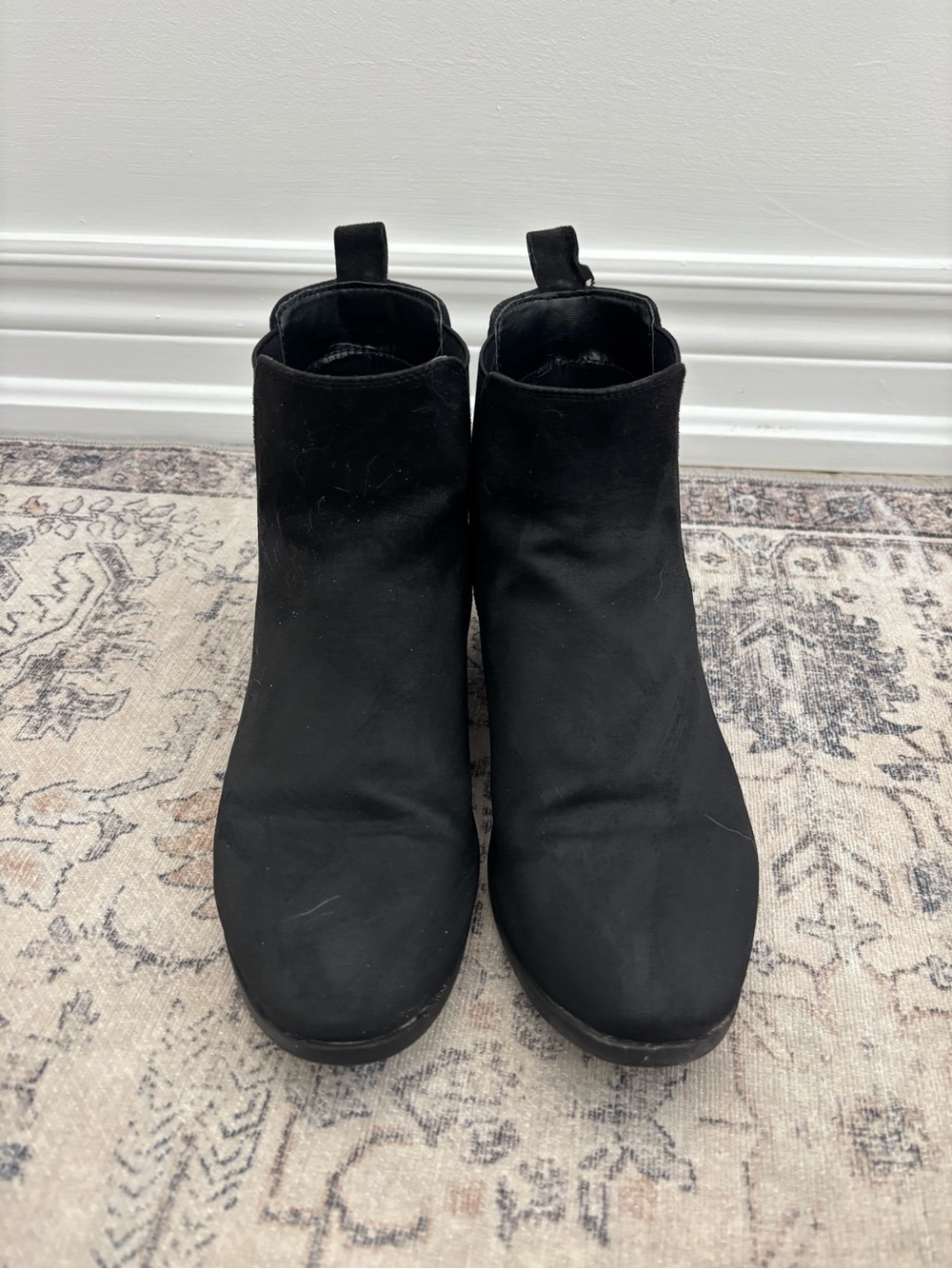 Women's Black Ankle Boots - Sleek Everyday Style